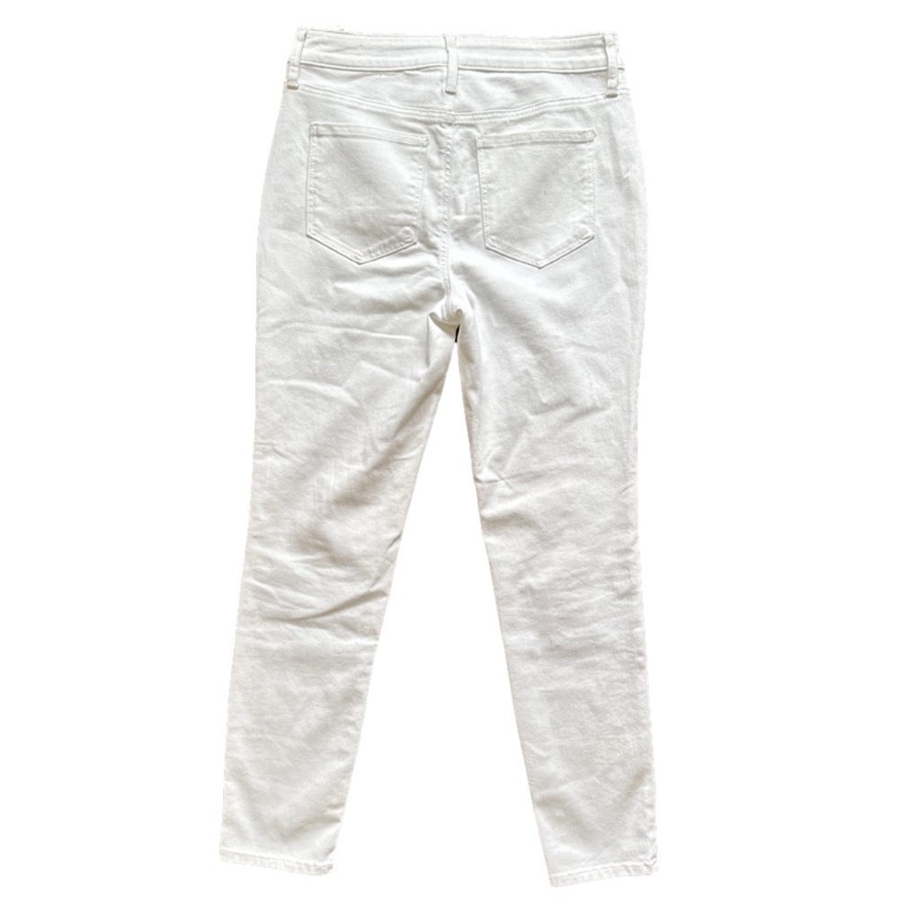 🤍👖 CHICO’S Women’s High Rise Ankle Skinny Jeans Size 4 ✨ Classic White - Picture 5 of 15